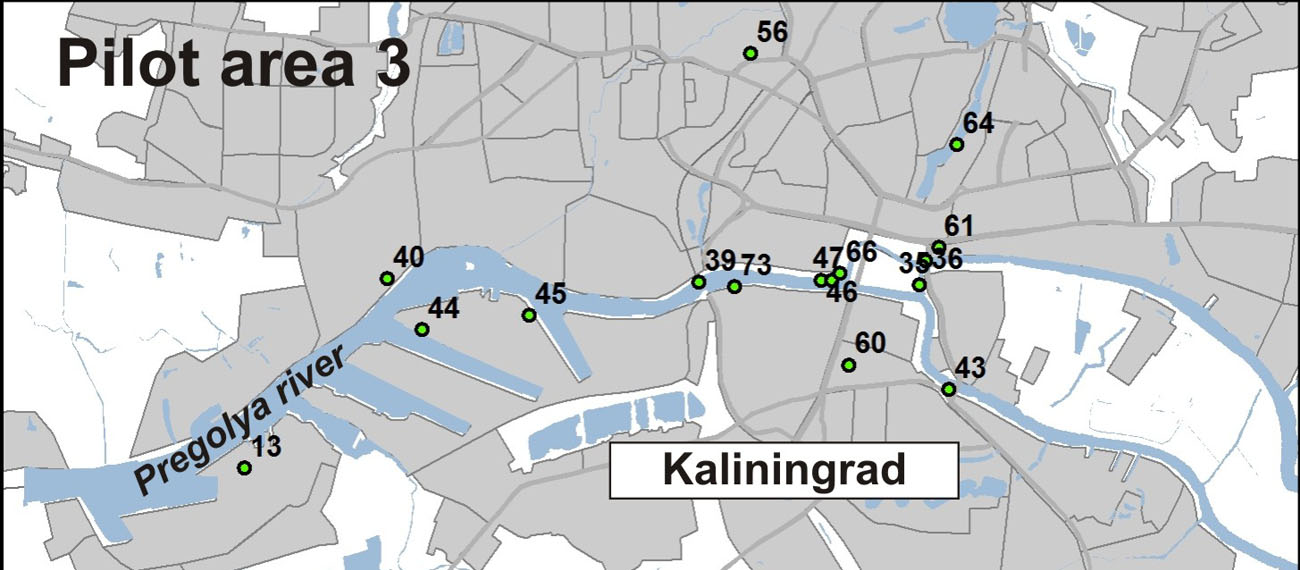 Map of Kaliningrad