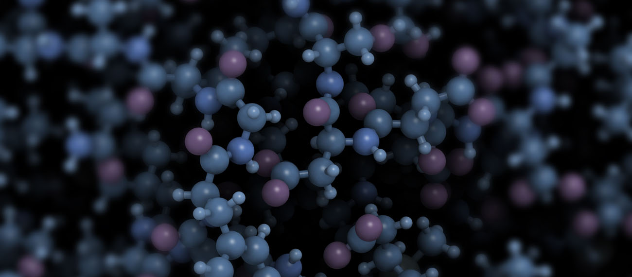 Atomic-level detail view of the protein alpha-galactosidase 